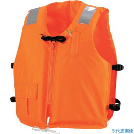 ■オーシャンライフ 作業用ライフジャケット オレンジ TYPE A C3OR(3776516)