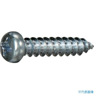 ■TRUSCO ナベ頭タッピングねじ 1種A ユニクロ M3×12 50本入 少量パック Y8330312(3796184)