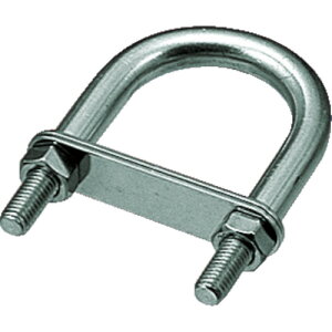 ��TRUSCO �X�e�����X U�{���gA�^ (1��1��) �g�p�׏d0.78kN D10×L90×W35mm TUBA9045(3803724)