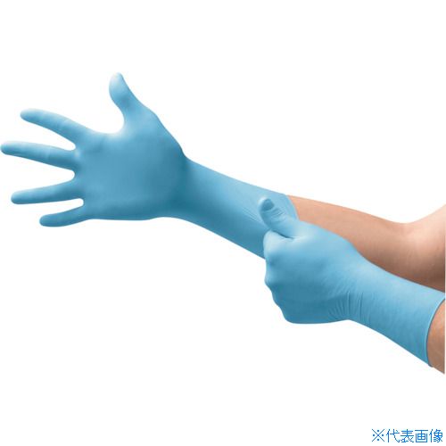 楽天市場】□アンセル 耐薬品ニトリルゴム使い捨て手袋 マイクロ