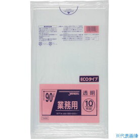 ■ジャパックス メタロセン配合ポリ袋 90L透明10枚0.030 TM98(3892652)