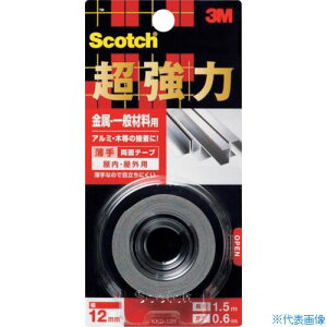 ��3M �X�R�b�` �����͗��ʃe�[�v �����E��ʍޗ��p 12mm×1.5m KKD12R(3892926)