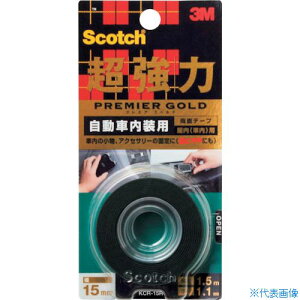 ��3M �X�R�b�` �����͗��ʃe�[�v �v���~�A�S�[���h �����ԓ����p 15mm×1.5m KCR15R(3892954)