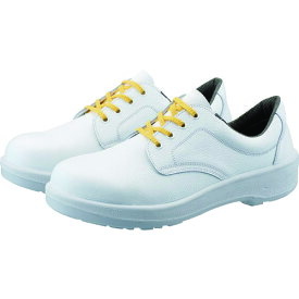 ■シモン 静電安全靴 短靴 7511白静電靴 25.5cm 7511WS25.5(4006445)