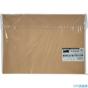 ■TRUSCO 片段封筒 クッション付き 幅348x高さ258x1+折り返し 50mm 10枚入 CF3425(4017343)