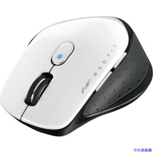 ���o�b�t�@���[ ���� BlueLED 5�{�^�� NEOFIT�}�E�X M�T�C�Y �z���C�g BSMBW510MWH(4172186)[�����ʓr���ς�][�@�l�E���Ə�����][�f�O���]