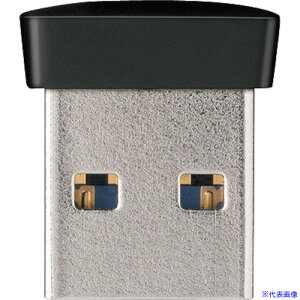■BUFFALO USB3.0対応 マイクロUSBメモリー 16GB ブラック RUF3PS16GBK(4172187)