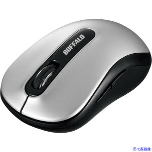 ■BUFFALO 無線 5ボタン BlueLEDマウス シルバー BSMBW310SV(4172259)