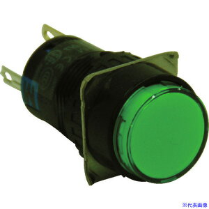 ��IDEC ��16�ی`�ƌ������{�^���X�C�b�` AL6MM14G(4183291)
