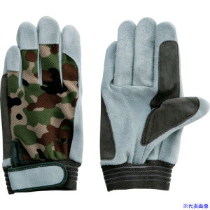 ■富士グローブ 牛床革手袋 JS−128LL ジャストオイル甲メリマジック 5345(4227239)