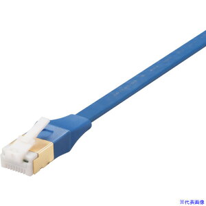 ��BUFFALO �c���܂�Ȃ�Cat7 LAN�P�[�u�� �t���b�g 0.5m �u���[ BL7TF05BL(4284203)[�����ʓr�����ς�][�@�l����][�f�O���]