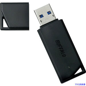 BUFFALO USB3.1(Gen1)/USB3.0Ή USB[ o[f 32GB ubN RUF3K32GBBK(4295187)