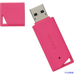 ■BUFFALO USB3.1(Gen1)/USB3.0対応 USBメモリー バリューモデル 16GB ピンク RUF3K16GBPK(4295219)