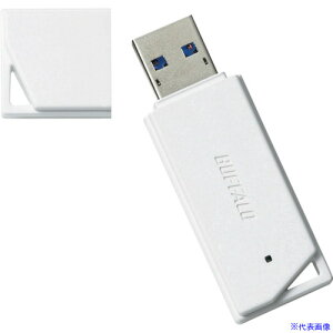 ■BUFFALO USB3.1(Gen1)/USB3.0対応 USBメモリー バリューモデル 16GB ホワイト RUF3K16GBWH(4296744)