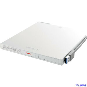 ■BUFFALO USB3.2(Gen1)対応 ポータブルDVDドライブ 書込ソフト添付 ホワイト DVSMPTV8U3WHB(4305404)