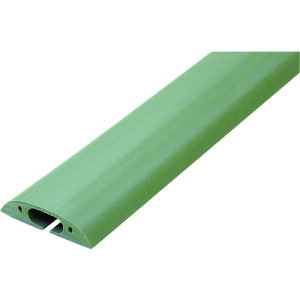 ■JEFCOM 配線カバー くるくるソフトモール 幅40mm 長さ1m 厚さ10mm グレー SFM1610XGY(4313071)