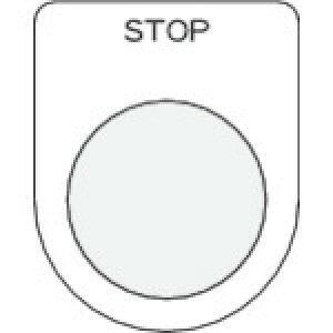 IM {^/ZNgXCb`(Kl) STOP  22.5 40×30×2mm P2236(4384601)