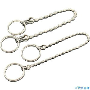 ■ラクテム ボールチェーン ステンレス 両側リング付 線径2.3 L200mm BCR2.3200(4486270)