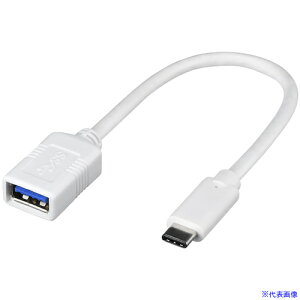 BUFFALO USB3.1 Gen1ϊP[u(AX to C) 0.15m zCg BSUAMC311015WH(4528216)