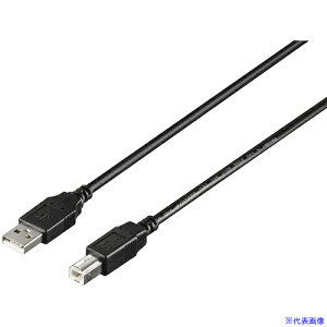 ��BUFFALO USB2.0 A to B �J�[�{���f�q���荞�݃P�[�u�� 3.0m �u���b�N BU2ABC30BK(4528245)