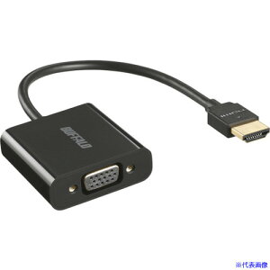 BUFFALO HDMI to VGAϊA_v^[ 0.15m ubN BHDVGBK(4529098)