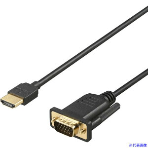 BUFFALO HDMI to VGAϊP[u 1m ubN BHDVG10BK(4529109)