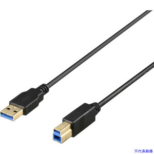 obt@[ USB3.2 Gen1 P[u A-B X 1m ubN BU3ABS10BK(4539614)[ʓrς][@lEƏ][fO]