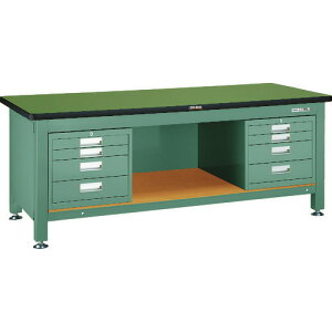 TRUSCO d׏dƑ(3000kg)TWZ^ 1800X900XH740 4ioX2t O[F RTWZ1809D4D4(4546113)[@l][]