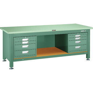 TRUSCO d׏dƑ(3000kg)TWZ^ 1800X750XH740 4ioX2t O[F STWZ1800D4D4(4547128)[@l][]