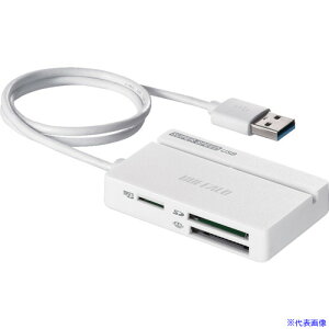 BUFFALO USB3.0 }`J[h[_[ X^_[h zCg BSCR100U3WH(4594833)