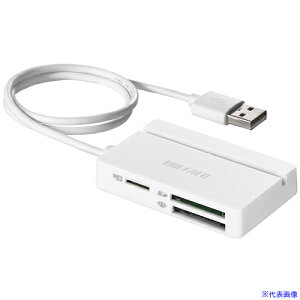BUFFALO USB2.0 }`J[h[_[/C^[ X^_[hf zCg BSCR100U2WH(4594850)