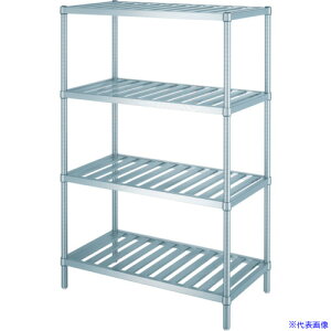 ���V���R�[ �X�e�����X���b�N(�X�m�R�I�^�C�v)4�i RSN4�^ SUS304 1188×588×1800 RSN412060(4598407)[�@�l����][������]