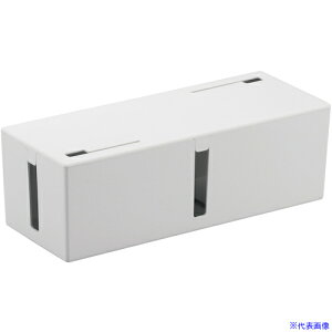 ��BUFFALO �P�[�u���{�b�N�X �d���^�b�v&�P�[�u�����e L�T�C�Y �z���C�g BSTB01LWH(4671907)