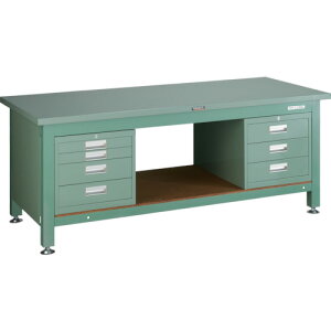 TRUSCO d׏dƑ(3000kg)TWZ^ 1800X750XH740 3iE4iot O[F STWZ1800D3D4(4673212)[@l][]