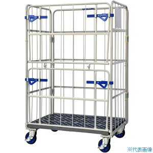 �����R�[�p���b�g �J�[�S�v���X�^ �_�u���Q�[�g�t 1100×800×1700 WKP1180WG(4677404)[�@�l����][������]