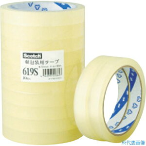 ��3M �X�R�b�` �y��p�e�[�v 619S 15mm×50m 619S15X50(4689739)×10
