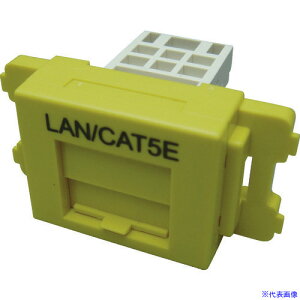 ��PANDUIT �J�e�S��5EJIS�v���[�g�p�W���b�N�L�b�g �� JAOSSP58YL(4695003)