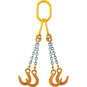 ■象印 チェーンスリング100(アイタイプ)荷重6.4t線径10.0mmL1.5m 4TGYN10(4758358)