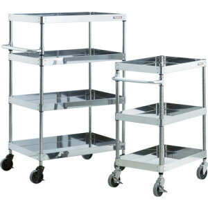 ��TRUSCO �X�e�����X���S�� �N���[���t�F�j�b�N�X���S�� SUS304 W600×D400×H880 3�i �X�`�[������ CPE3963(4881087)
