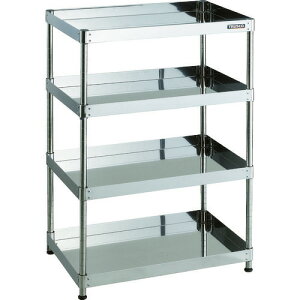 TRUSCO XeXS N[tFjbNXS SUS430 bN^ W750×D500×H1092 4i CPE4R1274(4881524)