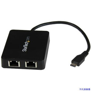 StarTech LANA_v^[/USB-C/2x RJ45/10/100/1000Mbps/1x USB-A|[g US1GC301AU2R(4931405)