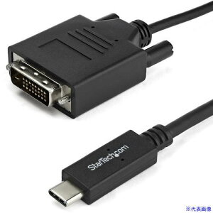 StarTech fBXvCϊP[u/USB|C | DVI/2m/1900x1200/ubN CDP2DVIMM2MB(4932950)[@l][O]
