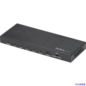 ��StarTech �r�f�I�X�v���b�^�[/HDMI/1����4�o��/4K60Hz/EDID/HDCP 2.2 ST124HD202(4975410)