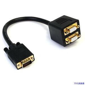 ��StarTech VGA�P�[�u��/VGA�X�v���b�^�[/30cm/1x VGA �| 2x VGA/�I�X�E���X VGASPL1VV(4975414)