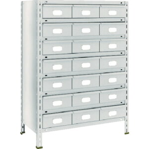 ��TRUSCO �X�`�[�����b�N �y�ʒI 875X450X1200 �X�`�[�����o ��X21 �l�I�O���[ 43X808B7(NG)(5103371)