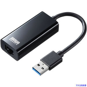 SANWA USB3.2[LANϊA_v^(ubN) USBCVLAN1BKN(5240848)[@l][O]