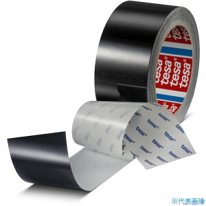 ■tesa 高耐久ラインテープ テサ60960 黒 50mm×20m 609605020BK(5243949)