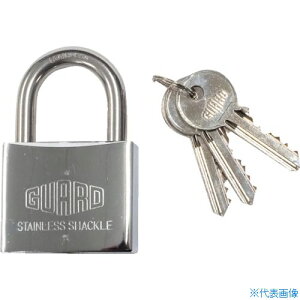 ■ガード ステンレスシャックル南京錠 50mm 同一キー NO.5000-50KA NO.500050KA(5257907)