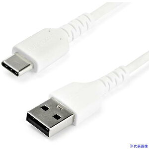 ��StarTech USB 2.0�P�[�u��/1m/Type�|A �| Type�|C/480Mbps/�I�X�|�I�X/�z���C�g/�^�C�vC �| A RUSB2AC1MW(5388149)