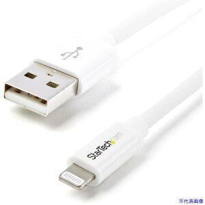 ��StarTech Lightning�P�[�u��/USB�|A/2m/480Mbps/Apple MFi�F��/�z���C�g/iPhone���C�g�j���O USBLT2MW(5389679)[�@�l����][�O������]